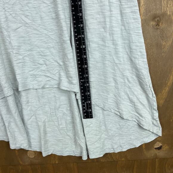 Express Womens Dress Gray Multi Aztec Sequin Spaghetti Strap High Low Stretch M - Picture 7 of 9